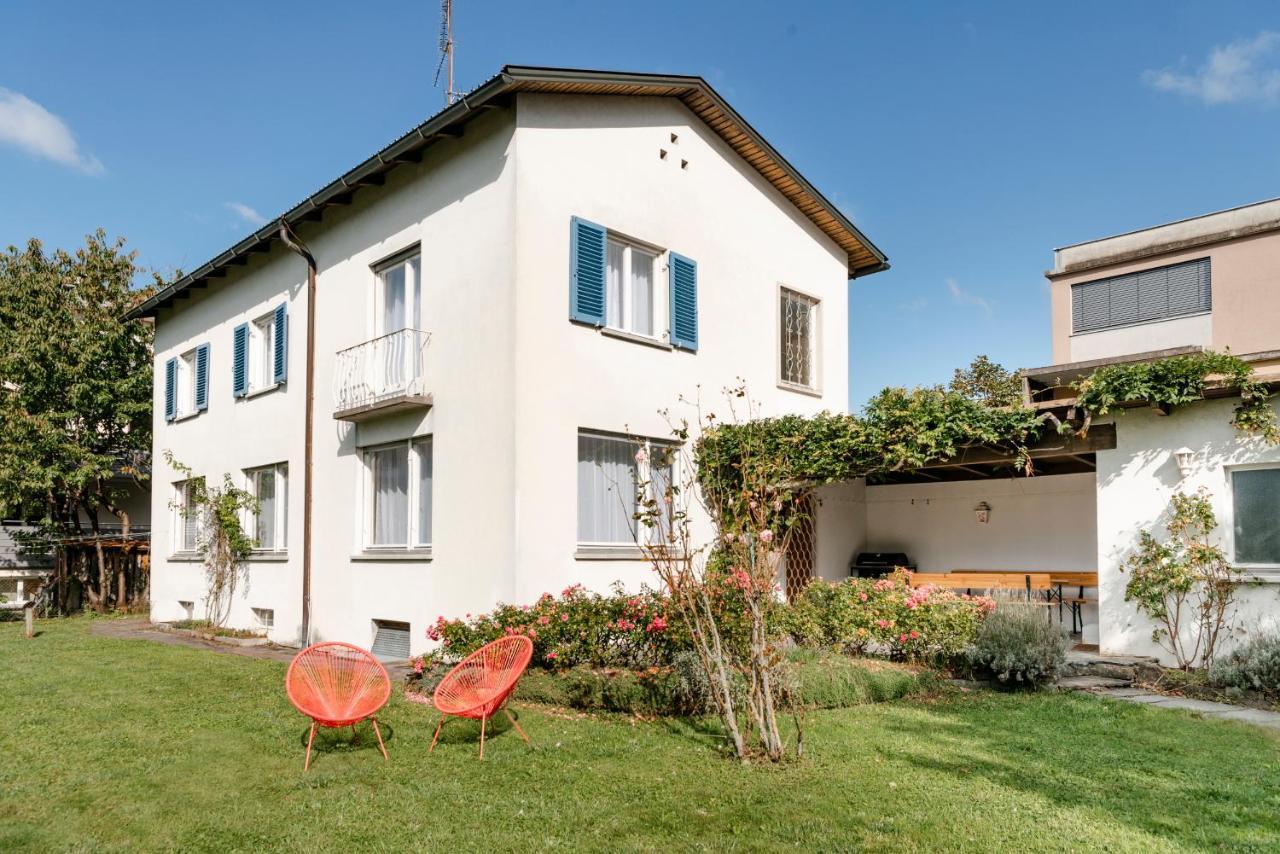 Haus Im Zentrum Mit Garten Villa Bregenz Bagian luar foto